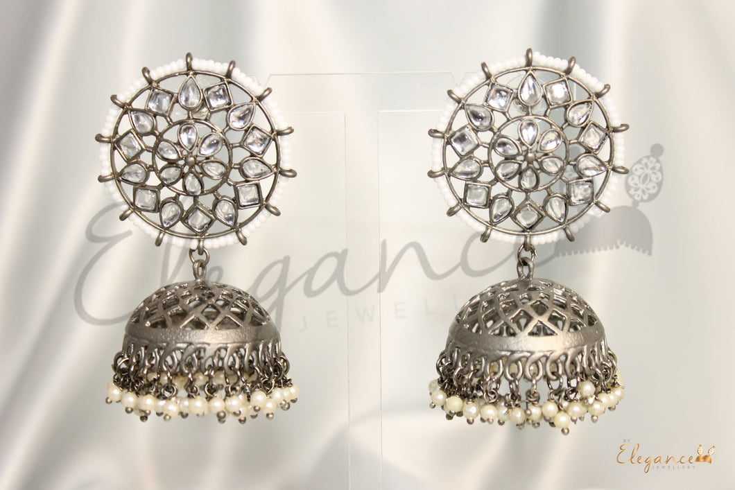 Oxidized jhumka