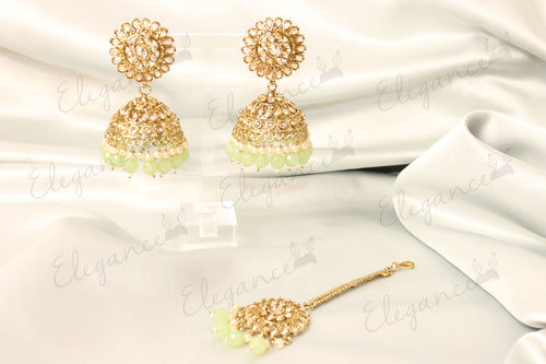 Kundan tikka set