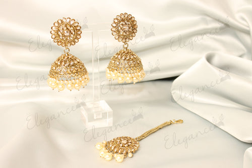 Kundan tikka set