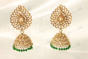 Kundan tikka set