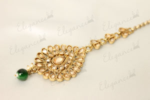 Kundan tikka set