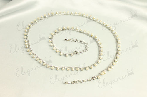 Pearl waist chain